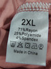 GENERIC UNI-SEX T-SHIRT 71% RAYON, 25% POLYAMIDE SIZE: MEN 2XL WOMEN 2XL - PINK