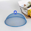 DAMEING 2Pcs Round Metal Mesh Food Cover, 13.78 Inch Mesh Screen Tents Umbrella New