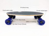 Short Longboard - Summit Board Co - Mini Longboard Cruiser (Boxey) B081HXS21M New