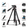 KINGJOY 60” Camera Tripod with Carry Bag Lightweight Travel B08JLPR5NN - Black New