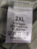 GENERIC UNI-SEX T-SHIRT 71% RAYON - SIZE: MEN 2XL WOMEN 2XL - LIGHT OLIVE