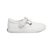 Keds girls Daphne Mary Jane Flat, White Leather, Size 7.5 Little Kid New