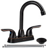 SOKA Bathroom Sink Faucet Stainless Steel Faucets for Bathroom Sink