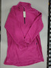 WILLIT FLEECE DRESS SWEATSHIRT THERMAL LONG PULLOVER SIZE: WOMEN XL - ROSE PINK