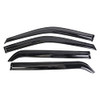 DOLKSN Outside Mount Window Visor Deflectors Rain Guards 94293 - Smoke Black