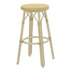 Greemotion Binde Boho 30"x30" Barstools All-Weather Wicker Set of 2, Natural