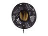 Roxy Tomboy Printed Straw Sun Hat Anthracite SM/MD