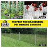 Boen Poultry Chicken Hex Netting Plastic Temporary Yard 4' x 50' - Black New