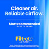 Filtrete 14" x 24" x 1" Air Filter MERV 12 MPR 1500 2 HVAC Filters Bacteria New