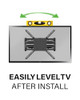 Amazon Universal Full-Motion TV Wall Mount 50-82" TVs B09534DXC5 - Black New