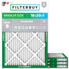 Filterbuy 18x20x1 Air Filter MERV 8 Dust & Allergy Defense 4-Pack New