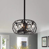 Warehouse of Tiffany CFL-8476S/MB Kjell Matte Black 17" 3-Blade Ceiling Fan New