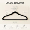 Utopia Home Velvet Hangers, Black, 150 Pack - B07SN3H5S7 New