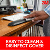 3M Gel Wrist Rest for Keyboards Soothing WR85B - Black New