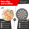 Elite Sportz Equipment Ring Toss Game | Sturdy Wooden Board Set for Kids Outdoor New