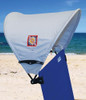 Rio Beach MyCanopy Personal Chair Sun Shade Total Sun Block - Grey New