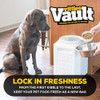 GAMMA2 VITTLES VAULT PET FOOD STORAGE CONTAINER, FITS UP TO 35LBS - OFF-WHITE New