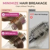 GOMYTH 5-IN-1 BLOW DRYER BRUSH WITH HEATED COMB - PEARLY WHITE