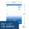 Roaring Spring Filler Paper College Ruled 8.5" x 11" 150 Sheets Pack of 1 New