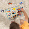 Melissa & Doug Wooden Light-Activated Sound Puzzle 2-Pack Farm Animals, Vehicles New
