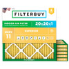 Filterbuy 20x20x1 Air Filter MERV 11 Pet & Allergy Defense (6-Pack) New