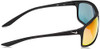 NIKE ADRENALINE M SUNGLASSES, GREY/INFRARED MIRROR, 66MM, MATTE BLACK/WHITE