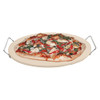 Pizzacraft 16” Ceramic Pizza Stone with Handles, B005HU0WR4 (Round) -Pizzacraft