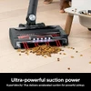 SHARK STRATOS CORDLESS VACUUM WITH DUOCLEAN POWERFINS - GRAY/BLUE/WHITE