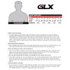 GLX GX11 Compact Full Face Motorcycle Helmet w/ Tinted Visor DOT - Black New