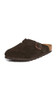 0660461 BIRKENSTOCK BOSTON SUEDE CLOGS MEN 9 MOCHA
