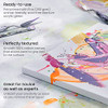 ARTEZA Stretched Canvas Set Multipack Blank White - 10 Pack New