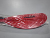Overmont Kayak Paddle 90.5", Aluminum Alloy Oar with Paddle Leash - Red