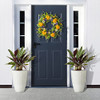 Glitzhome Oversized Planters Set of 2,Tall Flower Pots with Drainage Hole,19" H New