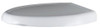 AMERICAN STANDARD 5345.110.020 CADET-3 ROUND CLOSE TOILET SEAT - WHITE New