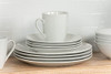 10 Strawberry Street Simply White Coupe 16 Piece Ceramic Dinnerware B00D3T5FWI New