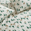 Eddie Bauer - King Sheet Set with Fitted Sheet & Pillowcases - Deer Hollow Green New