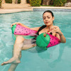 Big Joe Noodle Sling No Inflation Needed Pool Seat Summer Melon 3 feet New