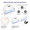 Gel Nail Polish Starter Kit with U V Light 10pcs Gel polish Set B08YJHBRD4 New
