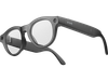 VIVE Eagle™ AI Glasses – Round, Charcoal Black, Clear Lens