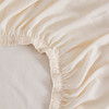 TENCEL KING SIZE MAGDALENA TENCEL LYOCELL & LINEN BLEND SHEET SET - IVORY New