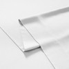 KATHY IRELAND HOME LYOCELL & LINEN BLEND 4-PIECE SHEET SET - CAL KING - WHITE New
