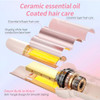 DYHOO 3 in 1 CURLER SET 1"&1.25" BARRELS STRAIGHTENING BRUSH 3 TEMP - PINK