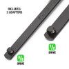 OEMTOOLS 27115 Serpentine Belt Tool Kit Crowfoot Wrenches Shallow Sockets New