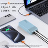 JUOVI POWER BANK 65W 20000MAH LAPTOP PORTABLE CHARGER J2931 - BLUE