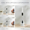 SHARK TURBOBLADE BLADELESS TOWER FAN + HEAT, WHITE, TH205CO - WHITE