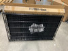 BESTPET TY-PC600-DOUBLE-DOOR METAL DOG CRATE DIVIDER TRAY X-LARGE 42"L - BLACK