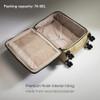 ANTLER SOFT STRIPE MEDIUM CHECKED LUGGAGE 27.2" 74-88 SAND YELLOW - SIZE M New