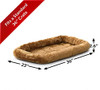 MidWest Homes for Pets QuietTime Dog Bed B0002DHXSC - Cinnamon Faux Fur New