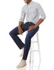 MAE55016FL18 AMAZON ESSENTIALS MEN'S STRAIGHT-FIT STRETCH INDIGO JEANS - 28x28 New