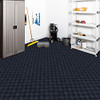 Mohawk Home 24"x24" Indoor/Outdoor 0.25" Pile Height Carpet Blue (15 Tiles/Box) New